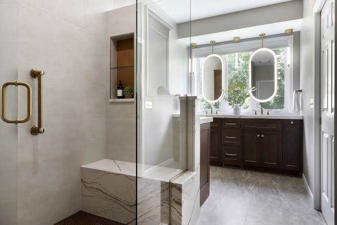 Basement bathroom addition