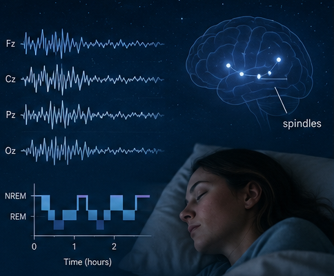 Sleep-dependent consolidation of new vocabulary